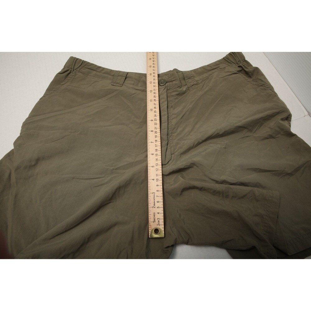 Patagonia Shorts Men Extra Large Green Nylon Flat Front 7" Inseam - Picture 8 of 10